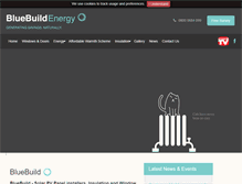 Tablet Screenshot of bluebuildenergy.com